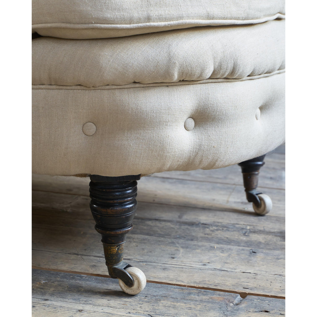 Antique Deep Seated Armchair-Antique Seating-KONTRAST