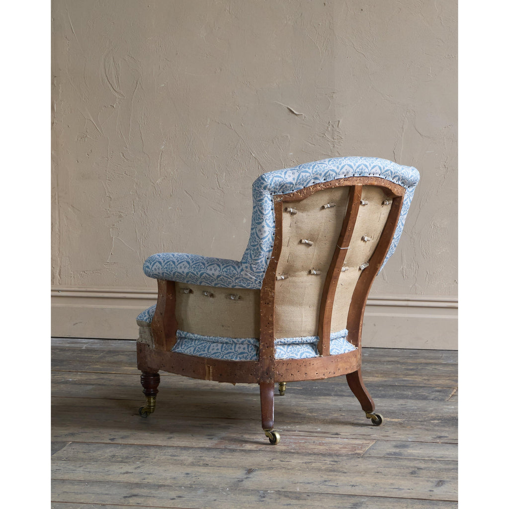 Antique Howard and Sons Armchair-Antique Seating-KONTRAST