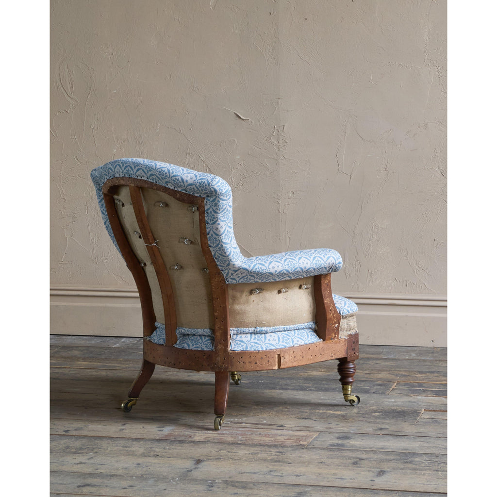 Antique Howard and Sons Armchair-Antique Seating-KONTRAST