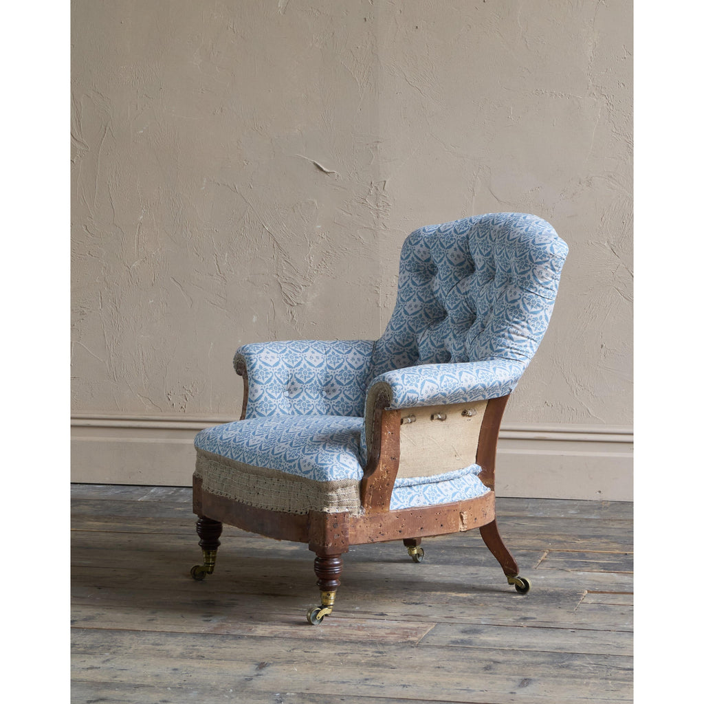 Antique Howard and Sons Armchair-Antique Seating-KONTRAST