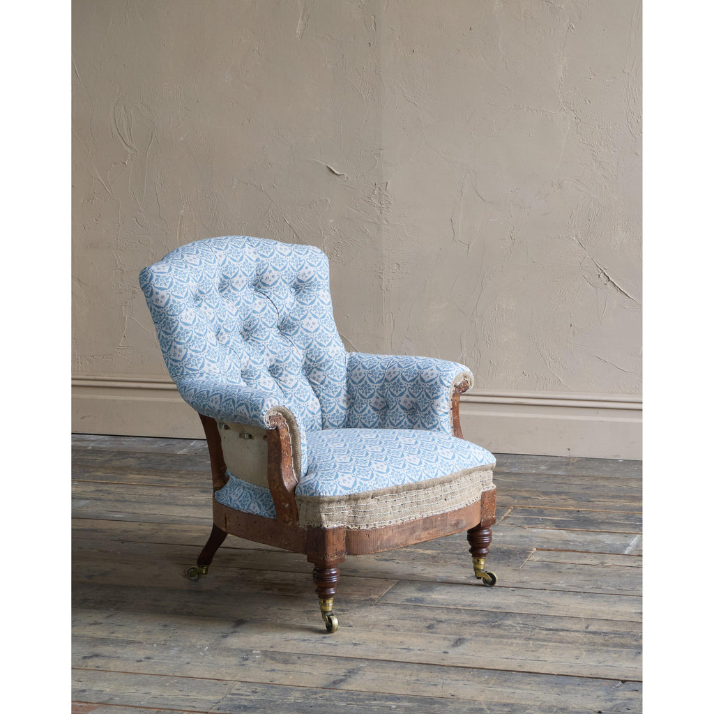 Antique Howard and Sons Armchair-Antique Seating-KONTRAST