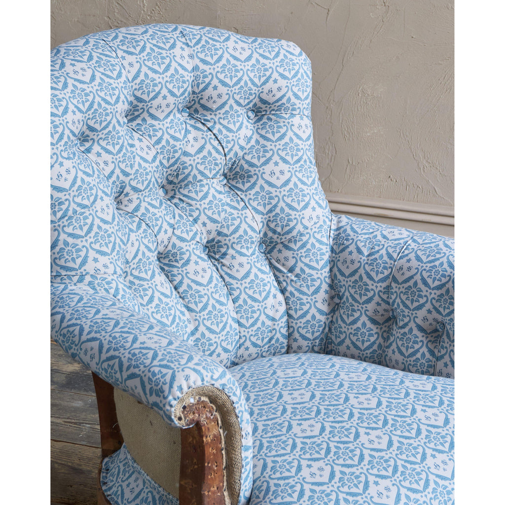 Antique Howard and Sons Armchair-Antique Seating-KONTRAST