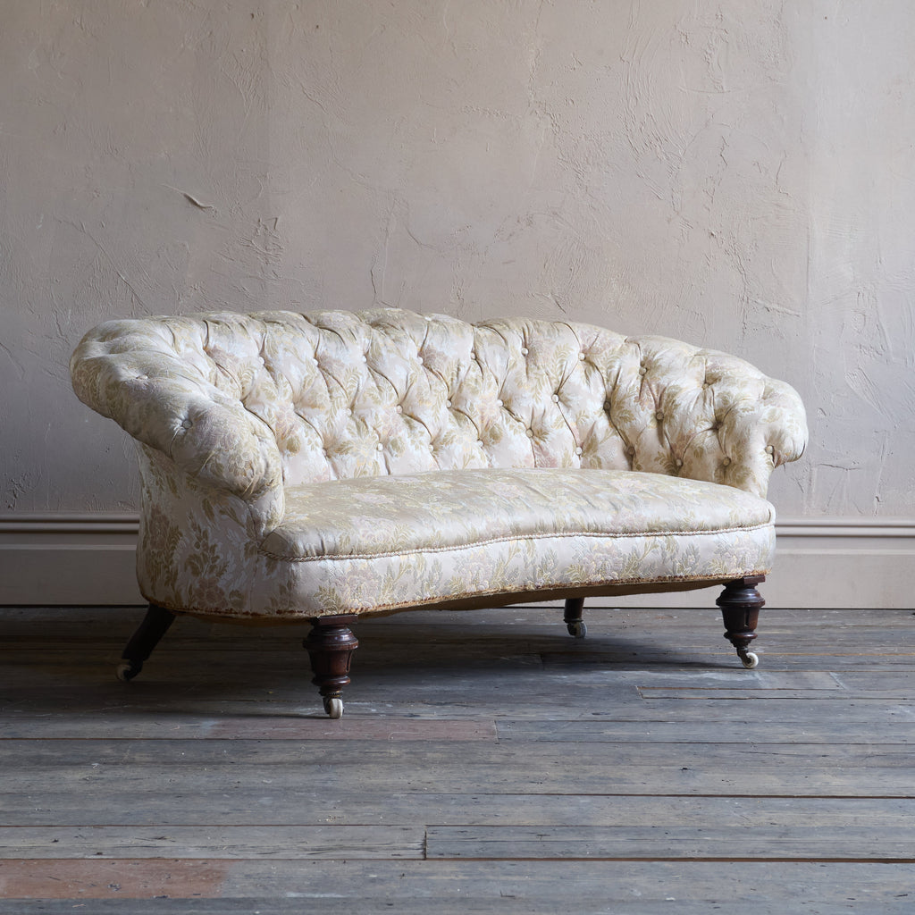 Antique Kidney Shaped Sofa-KONTRAST