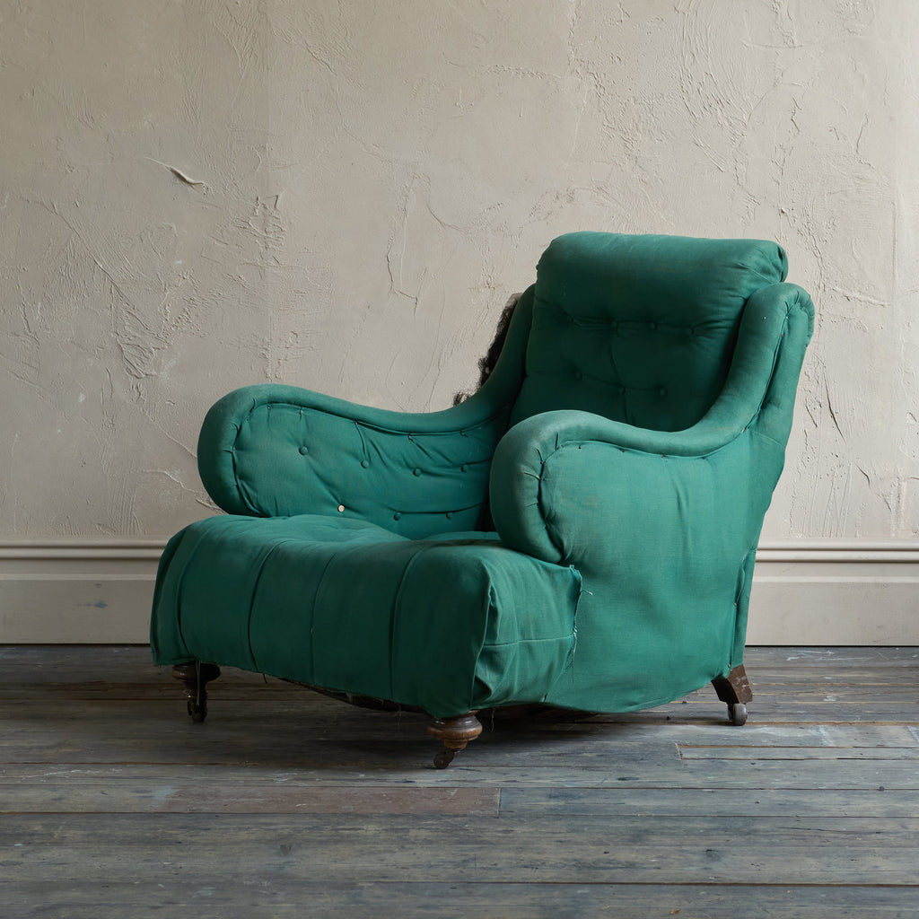 Antique Lounge Armchair - Howard Style-KONTRAST