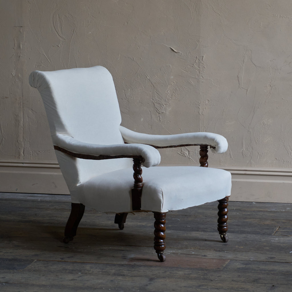 Antique Open Armchair att' to Gillows-Antique Seating-KONTRAST