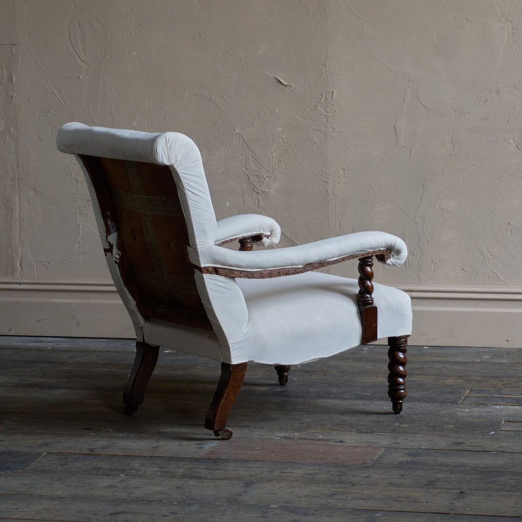 Antique Open Armchair att' to Gillows-Antique Seating-KONTRAST