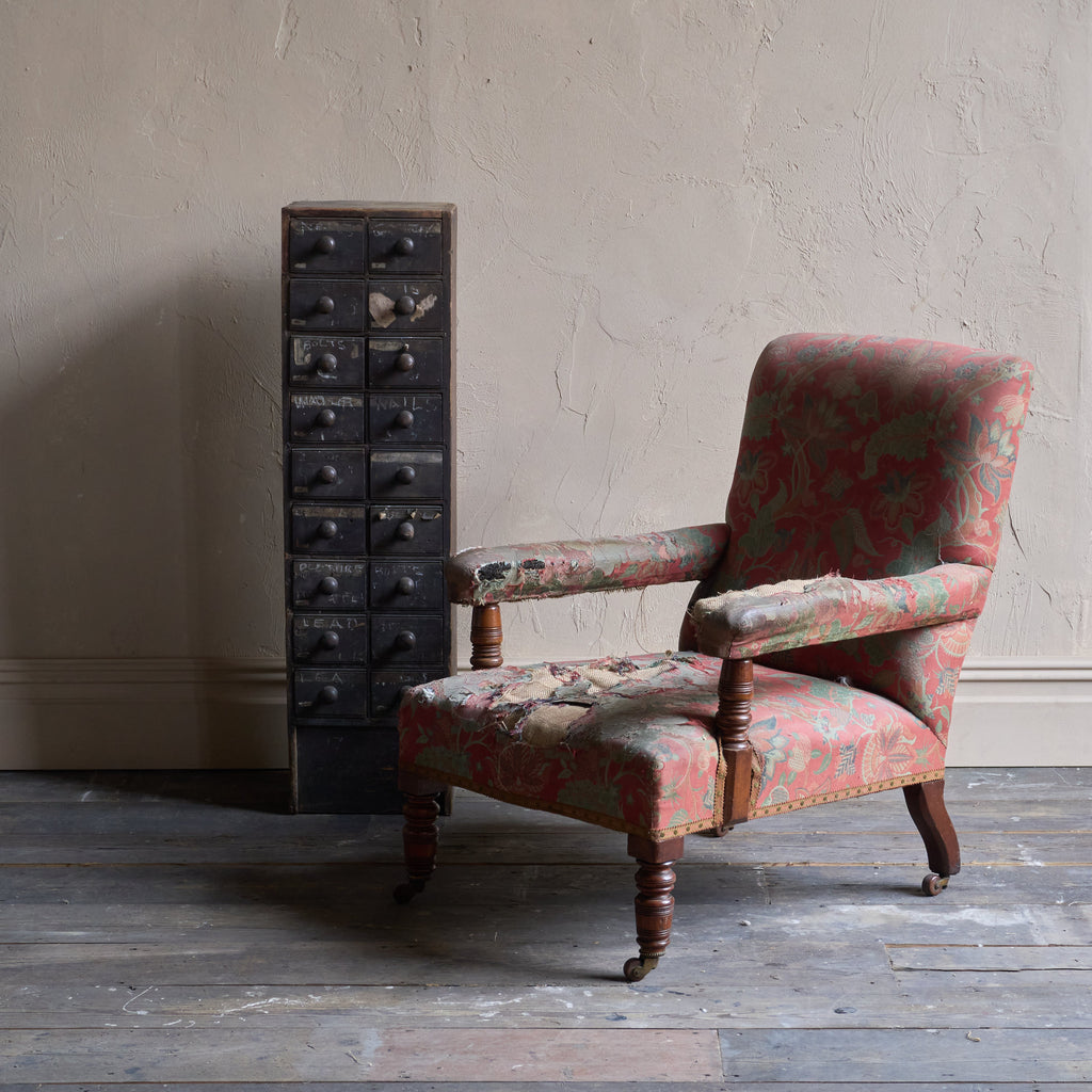 Antique Open Armchair by Gillows-Antique Seating-KONTRAST