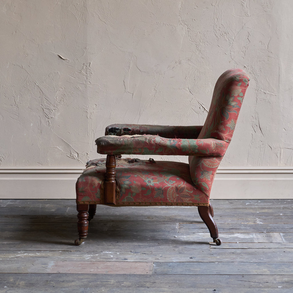 Antique Open Armchair by Gillows-Antique Seating-KONTRAST