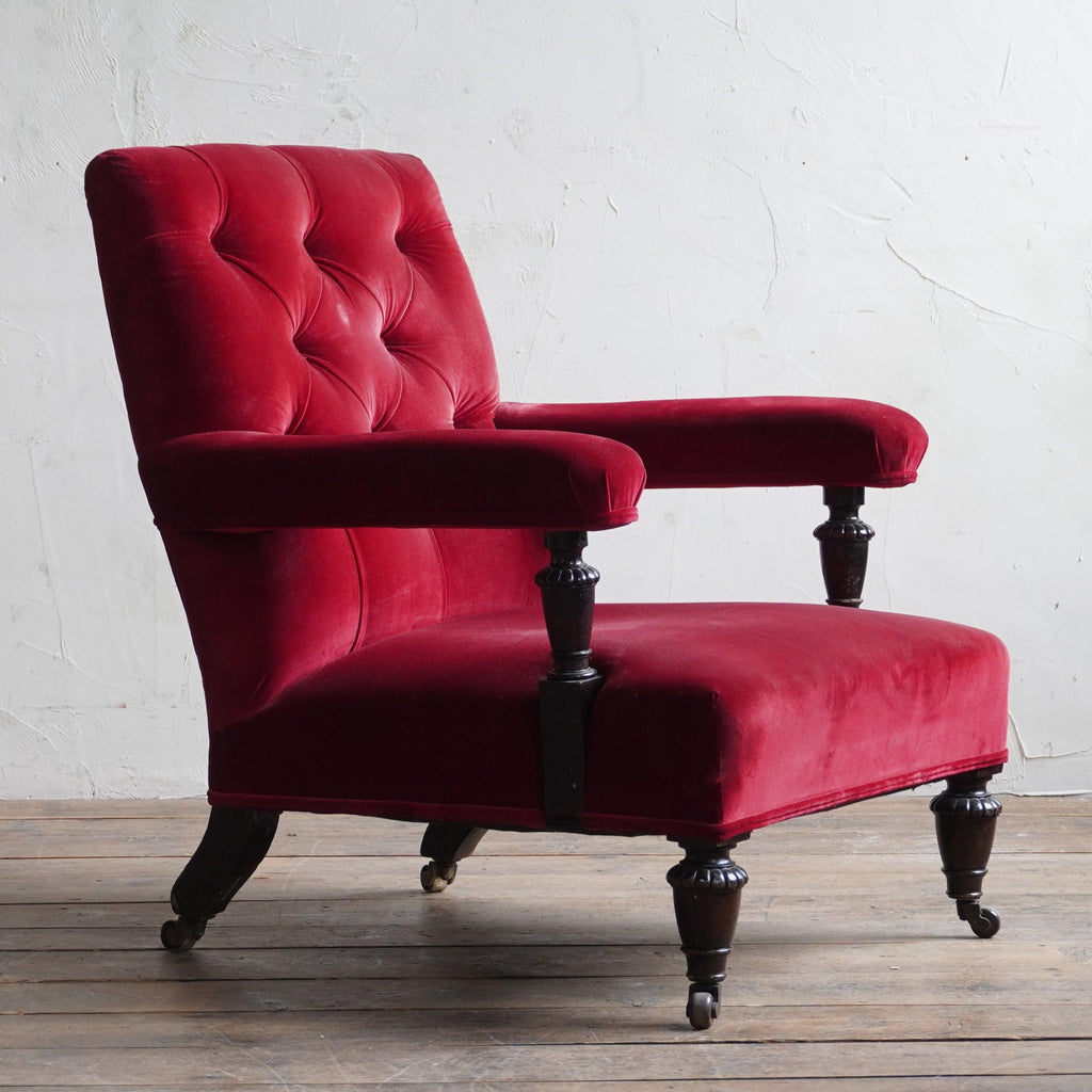 Antique Open Armchair by Gillows of Lancaster-Antique Seating-KONTRAST