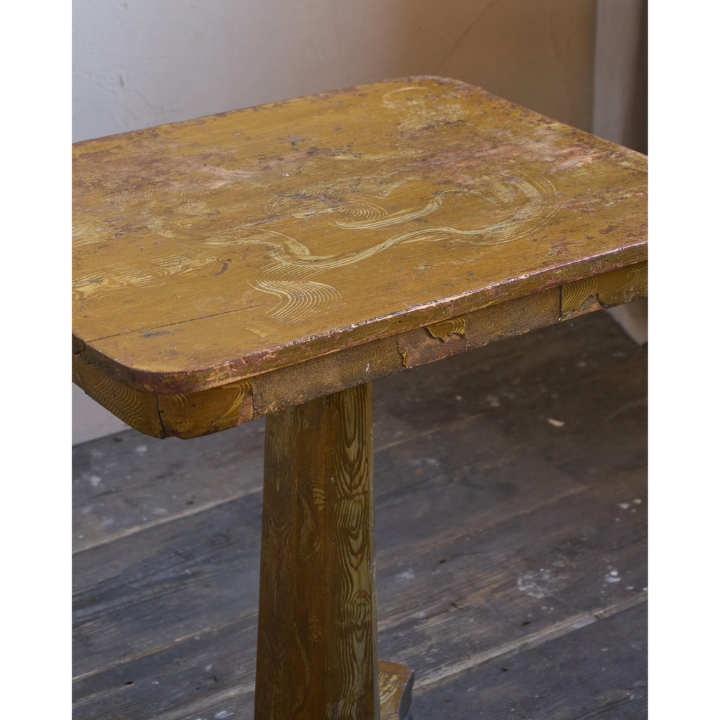 Antique Scumble Painted Side Table-Antique Tables-KONTRAST