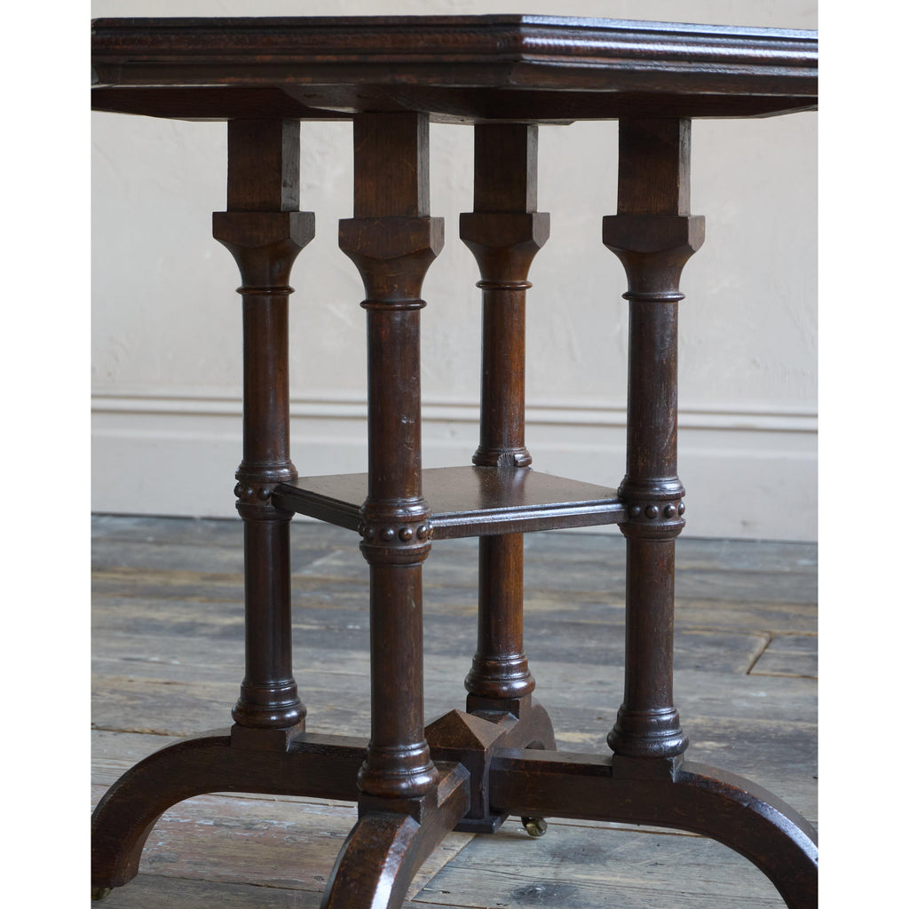 Antique Side Table by Howard and Sons-Antique Tables-KONTRAST