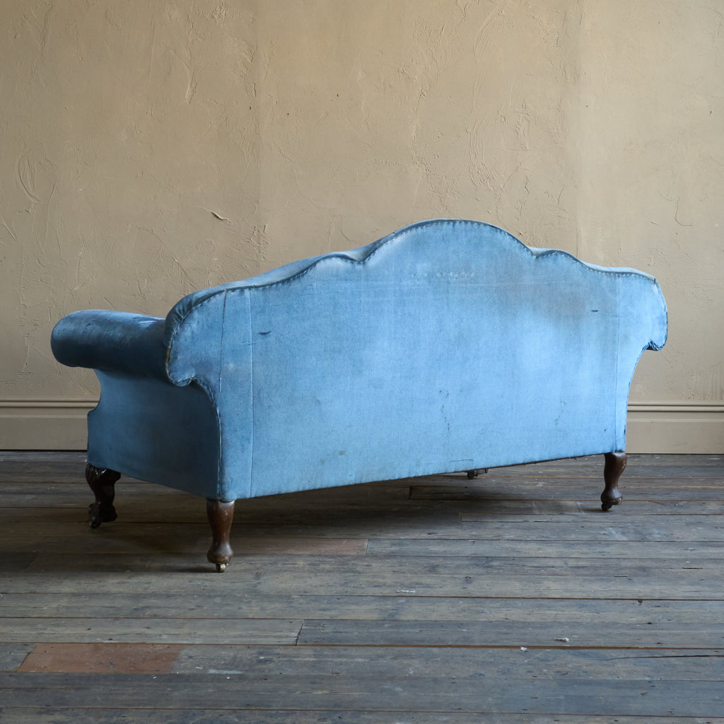 Antique Sofa with Ball and Claw Legs-Antique Seating-KONTRAST