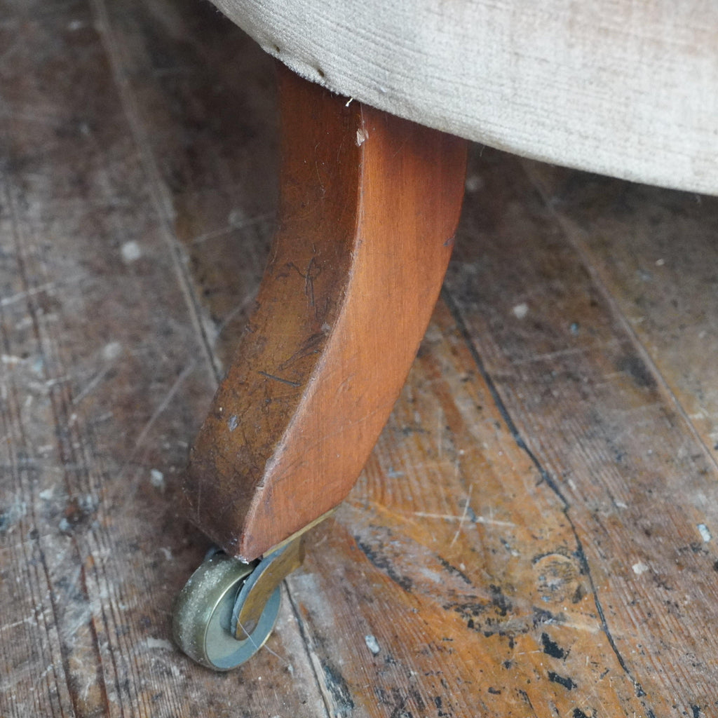 Antique Spoon back Armchair att' to Holland and sons-Antique Seating-KONTRAST