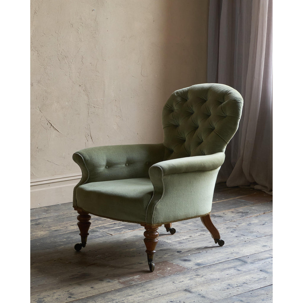 Antique Spoonback Armchair by C. Hindley & Sons-Antique Seating-KONTRAST