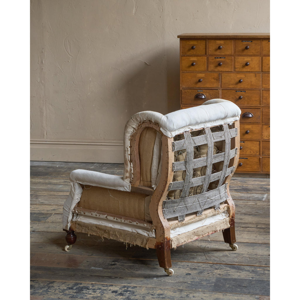 Antique Wingback Armchair att to Sopwith-Antique Seating-KONTRAST