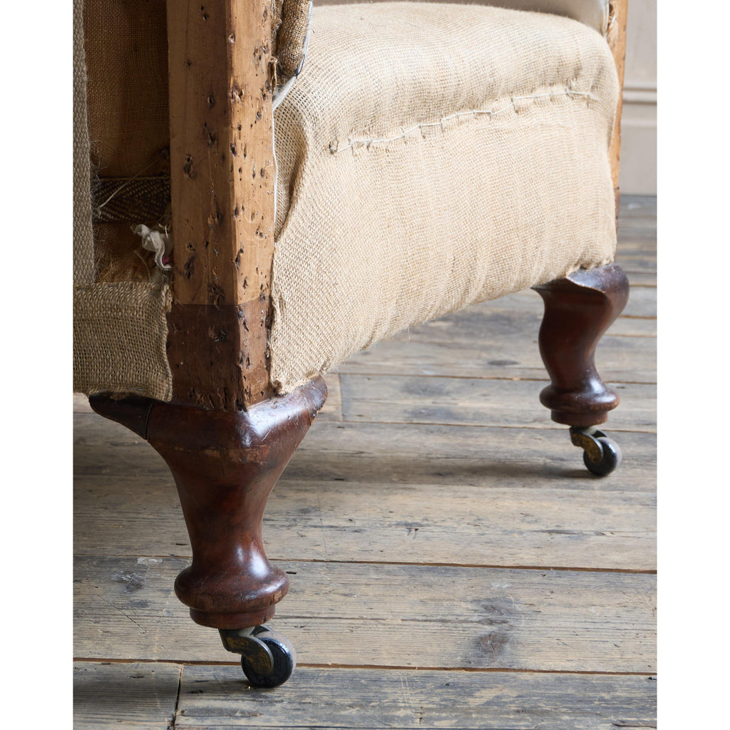 Antique Wingback Armchair - now restored-Antique Seating-KONTRAST