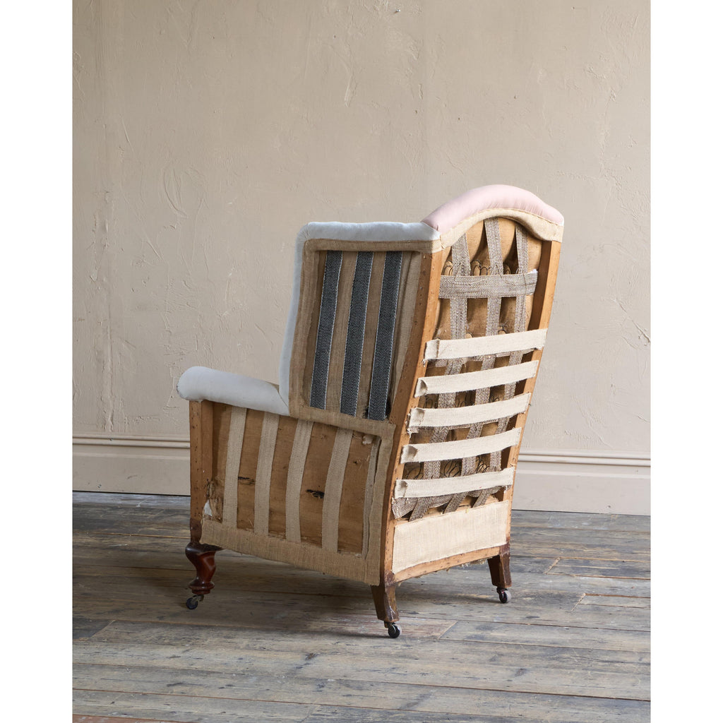 Antique Wingback Armchair - now restored-Antique Seating-KONTRAST