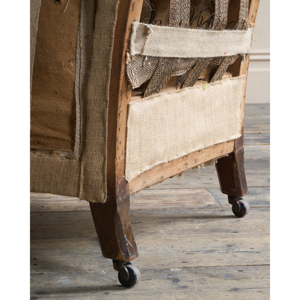 Antique Wingback Armchair - now restored-Antique Seating-KONTRAST