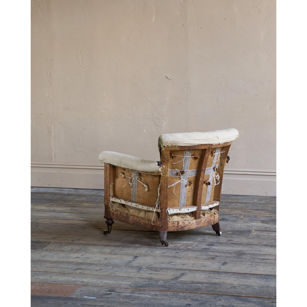 Antique Woodstock Style Armchair-Antique Seating-KONTRAST