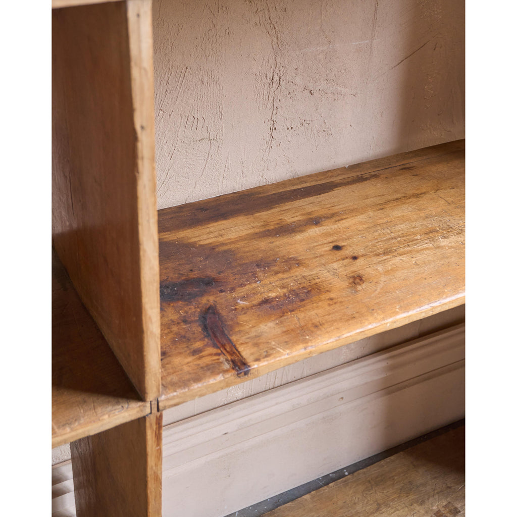 Antique pine haberdashery bank of drawers-Antique Storage-KONTRAST