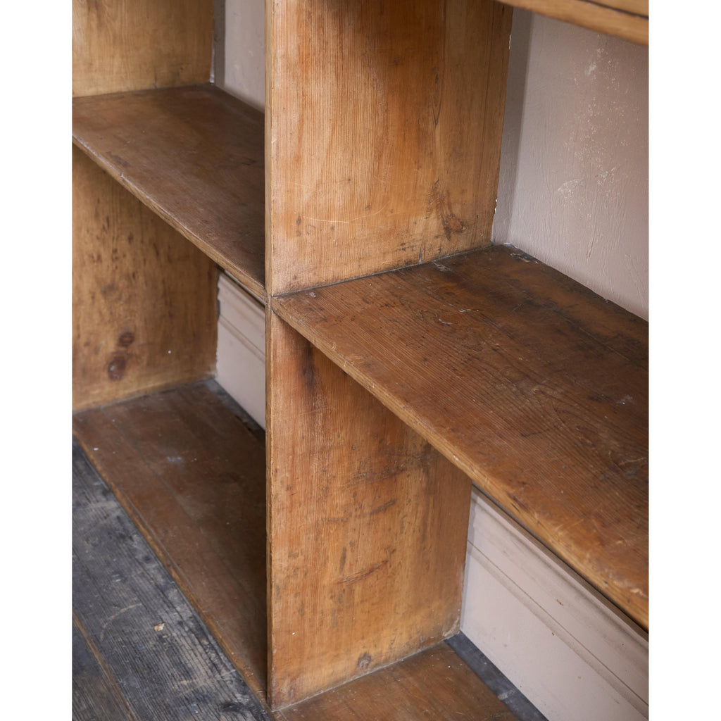 Antique pine haberdashery bank of drawers-Antique Storage-KONTRAST