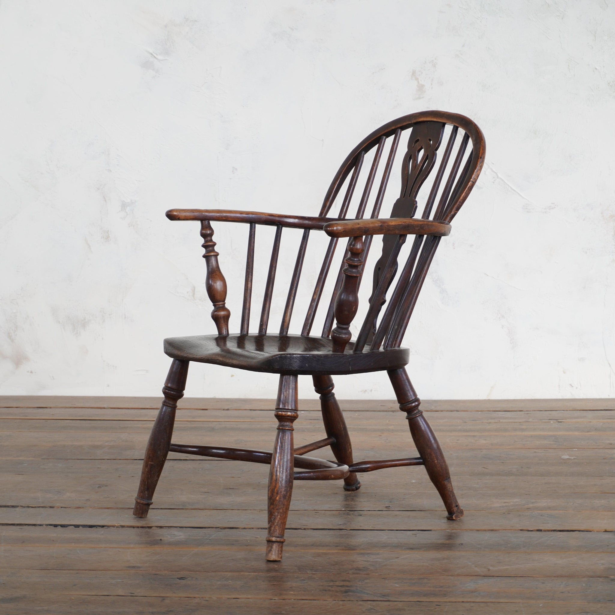 家具 Vintage Windsor chair Vintage Doll Size Spindle Back Windsor Chair/ Desk/18