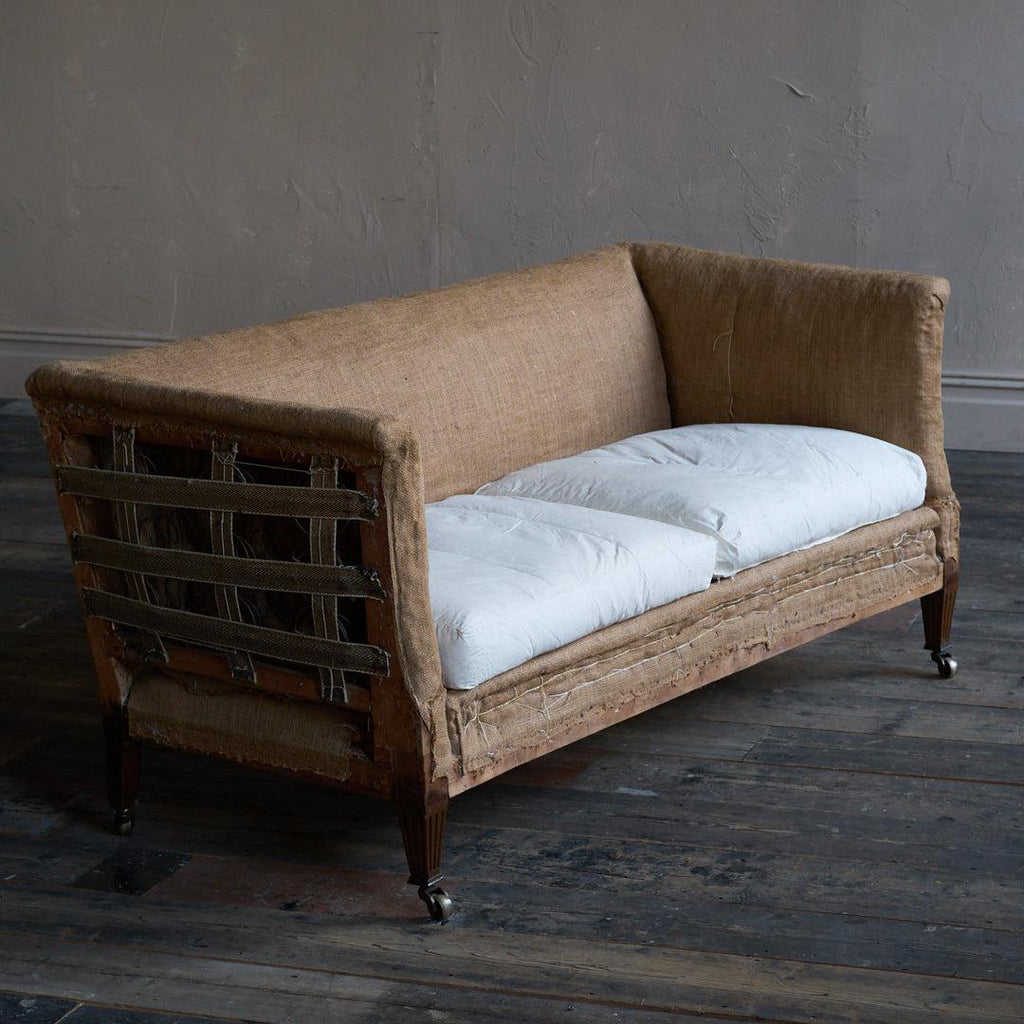 Country House Square Back Sofa - Howard style-Antique Seating-KONTRAST