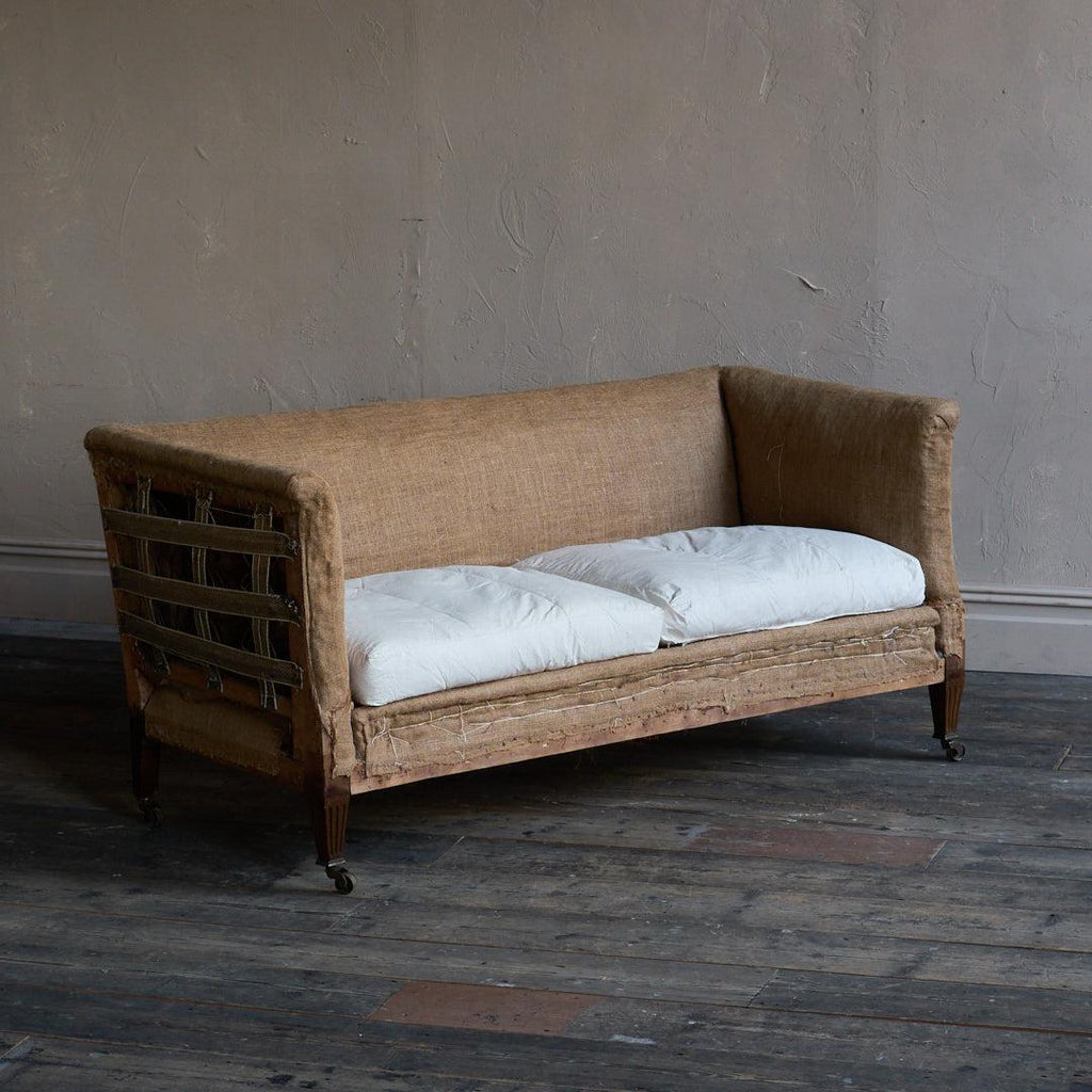 Country House Square Back Sofa - Howard style-Antique Seating-KONTRAST