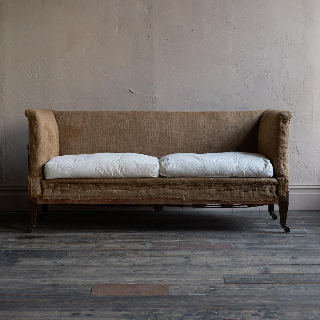 Country House Square Back Sofa - Howard style-Antique Seating-KONTRAST