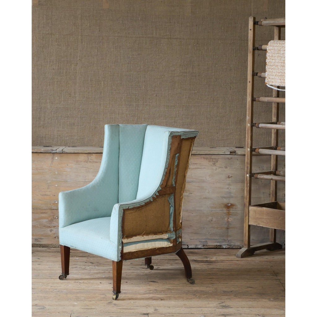 Edwardian Wingback Armchair-Antique Seating-KONTRAST