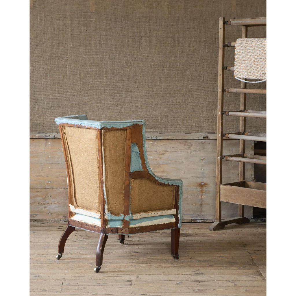 Edwardian Wingback Armchair-Antique Seating-KONTRAST