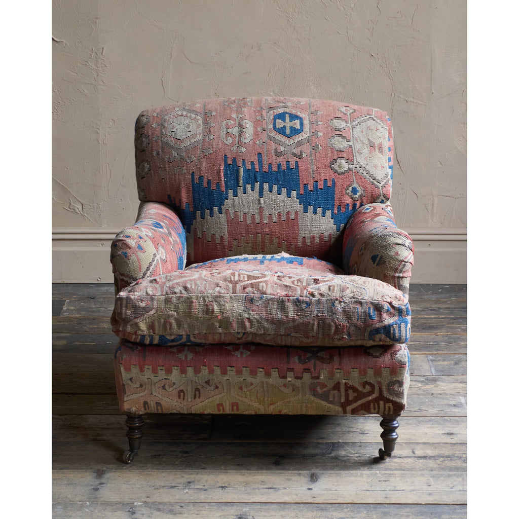 George Smith Kilim Armchair-Vintage Seating-KONTRAST
