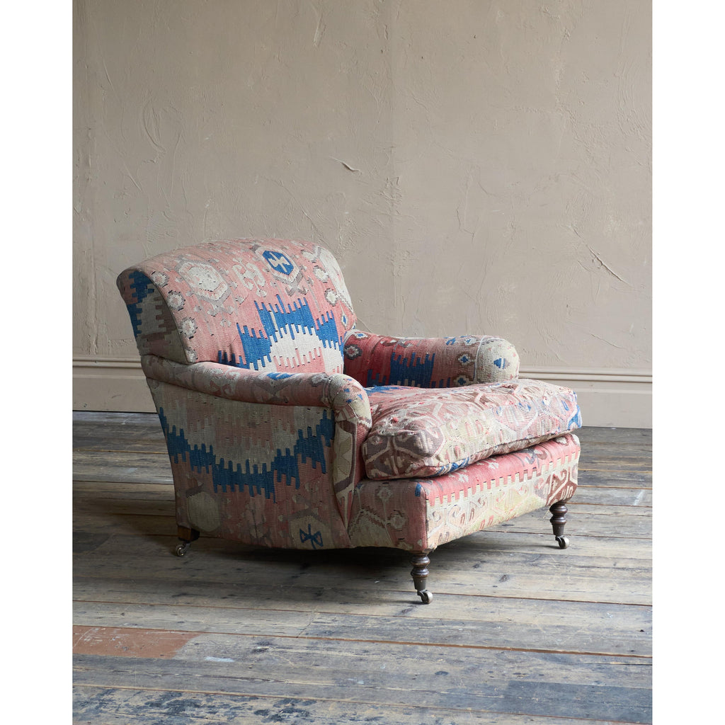 George Smith Kilim Armchair-Vintage Seating-KONTRAST