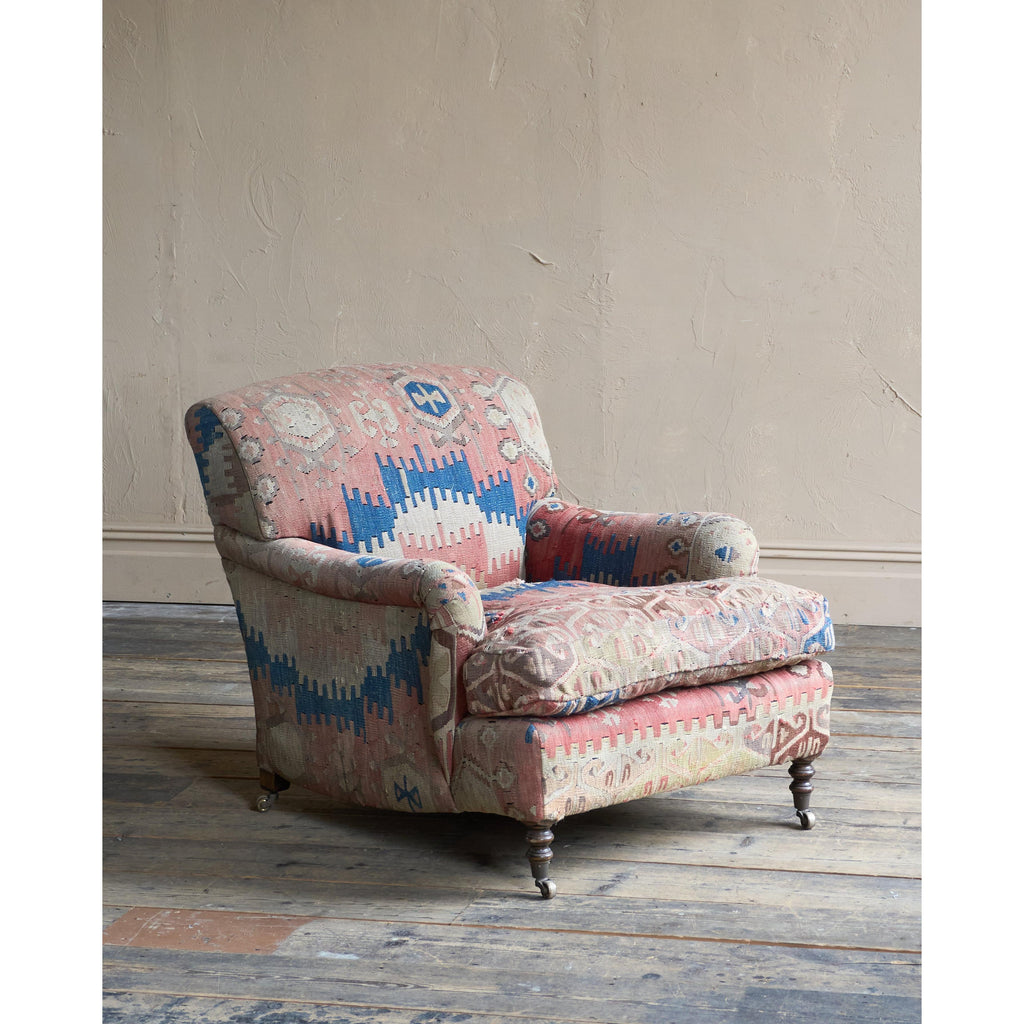 George Smith Kilim Armchair-Vintage Seating-KONTRAST