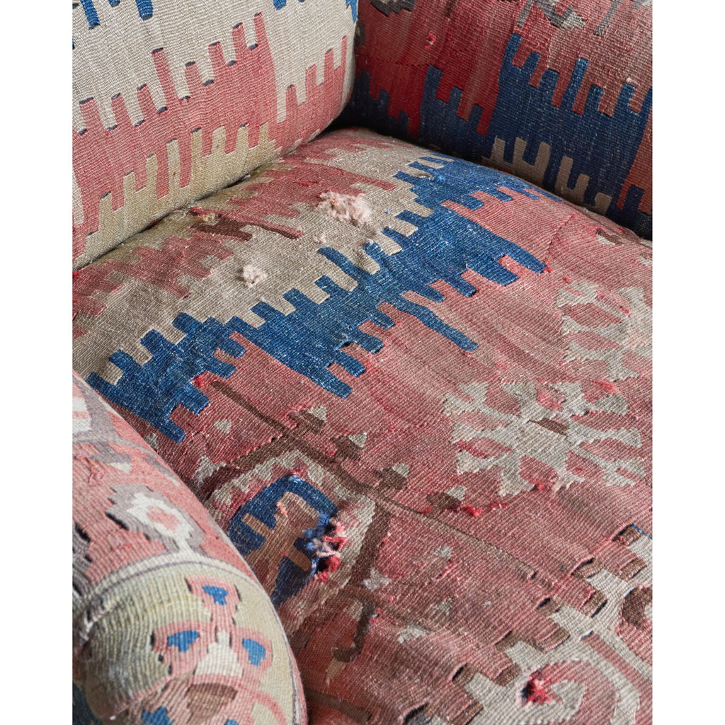 George Smith Kilim Armchair-Vintage Seating-KONTRAST