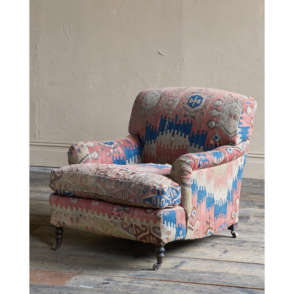 George Smith Kilim Armchair-Vintage Seating-KONTRAST