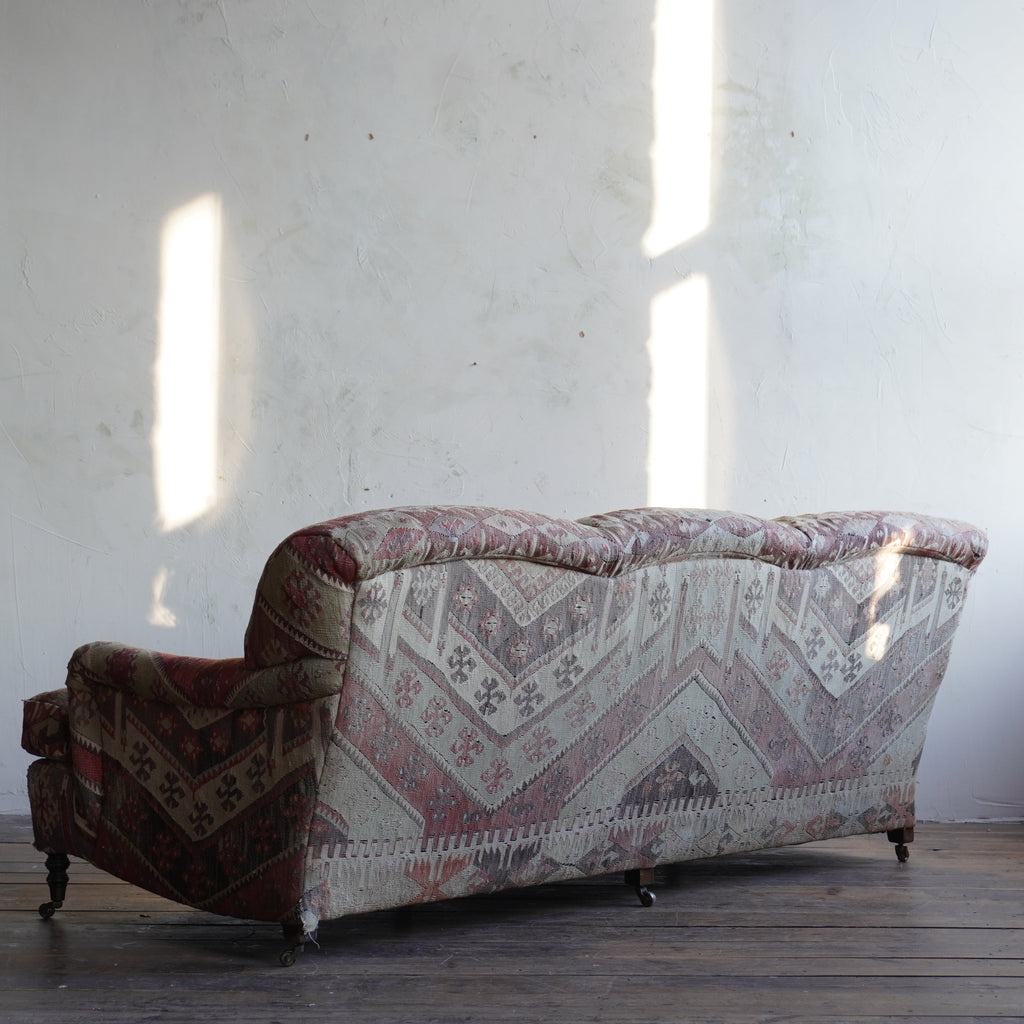 George Smith Kilim Sofa-Antique Seating-KONTRAST