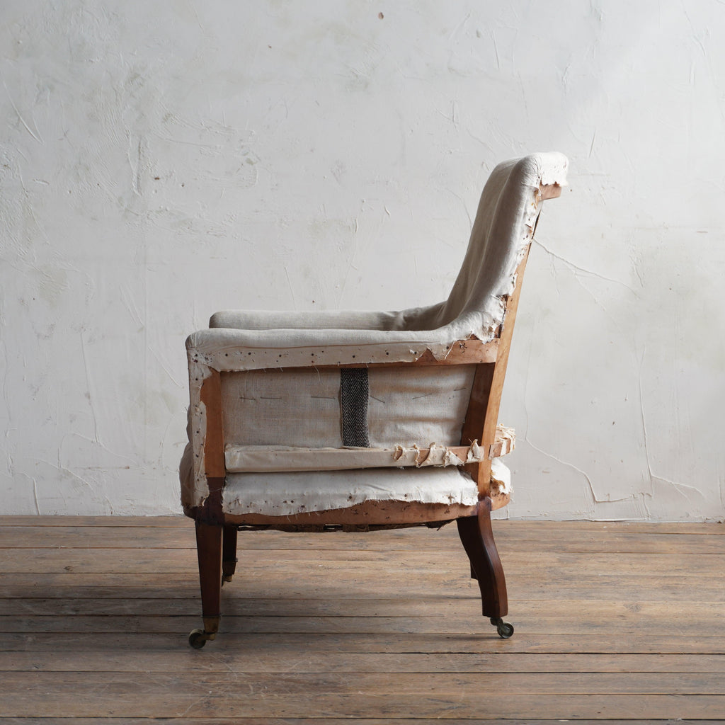 Georgian Armchair by Trollope & Sons.-Antique Seating-KONTRAST