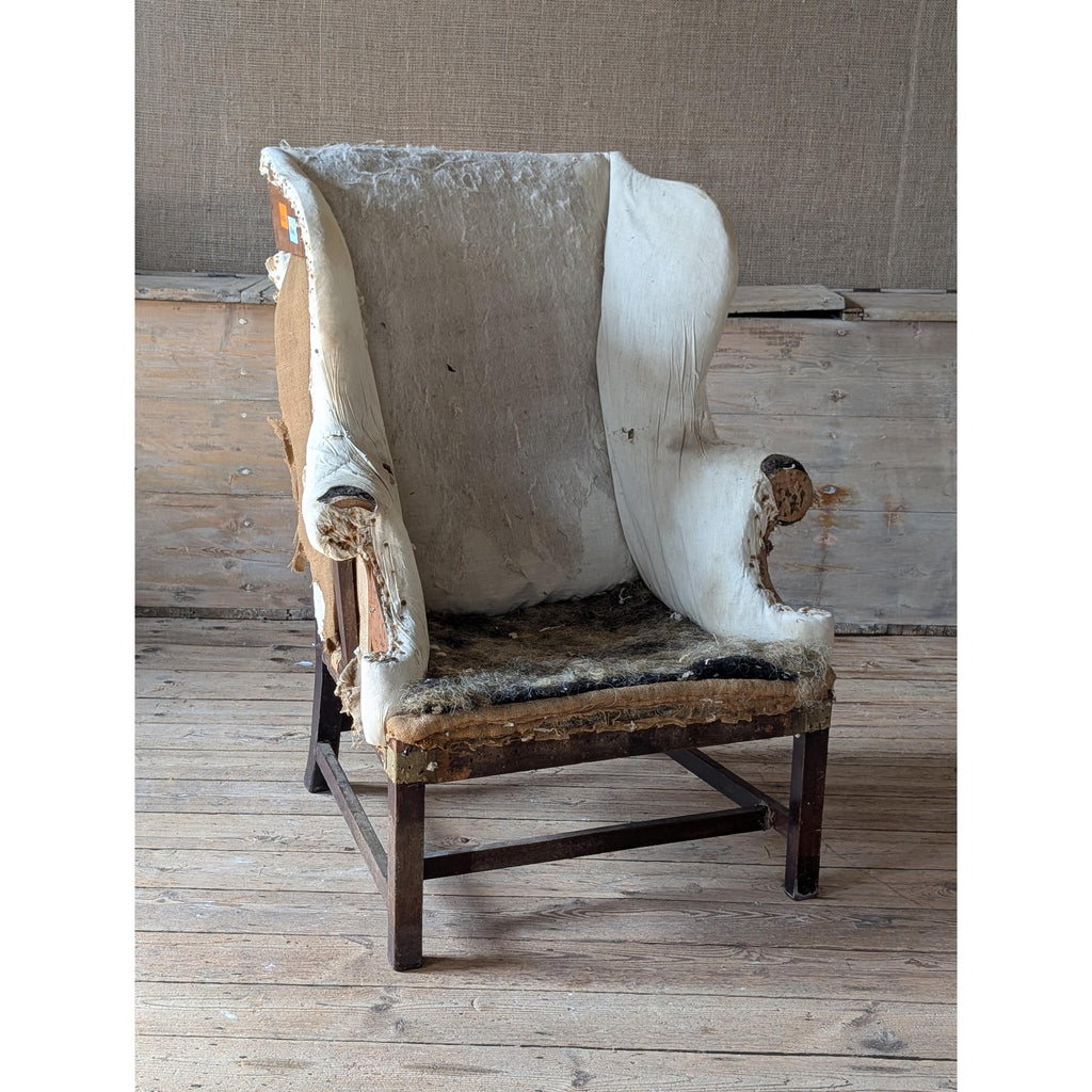 Georgian Wingback-Antique Seating-KONTRAST