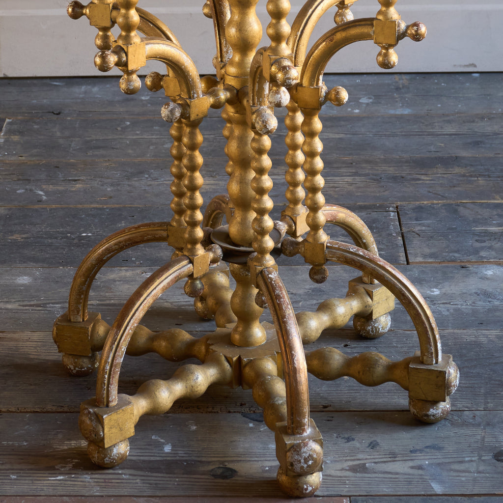 Gilded Bobbin side table-Antique Tables-KONTRAST