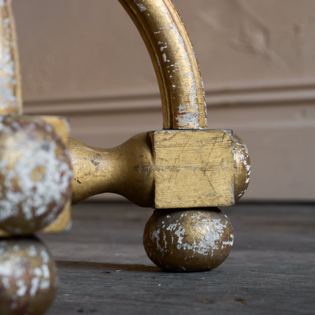 Gilded Bobbin side table-Antique Tables-KONTRAST