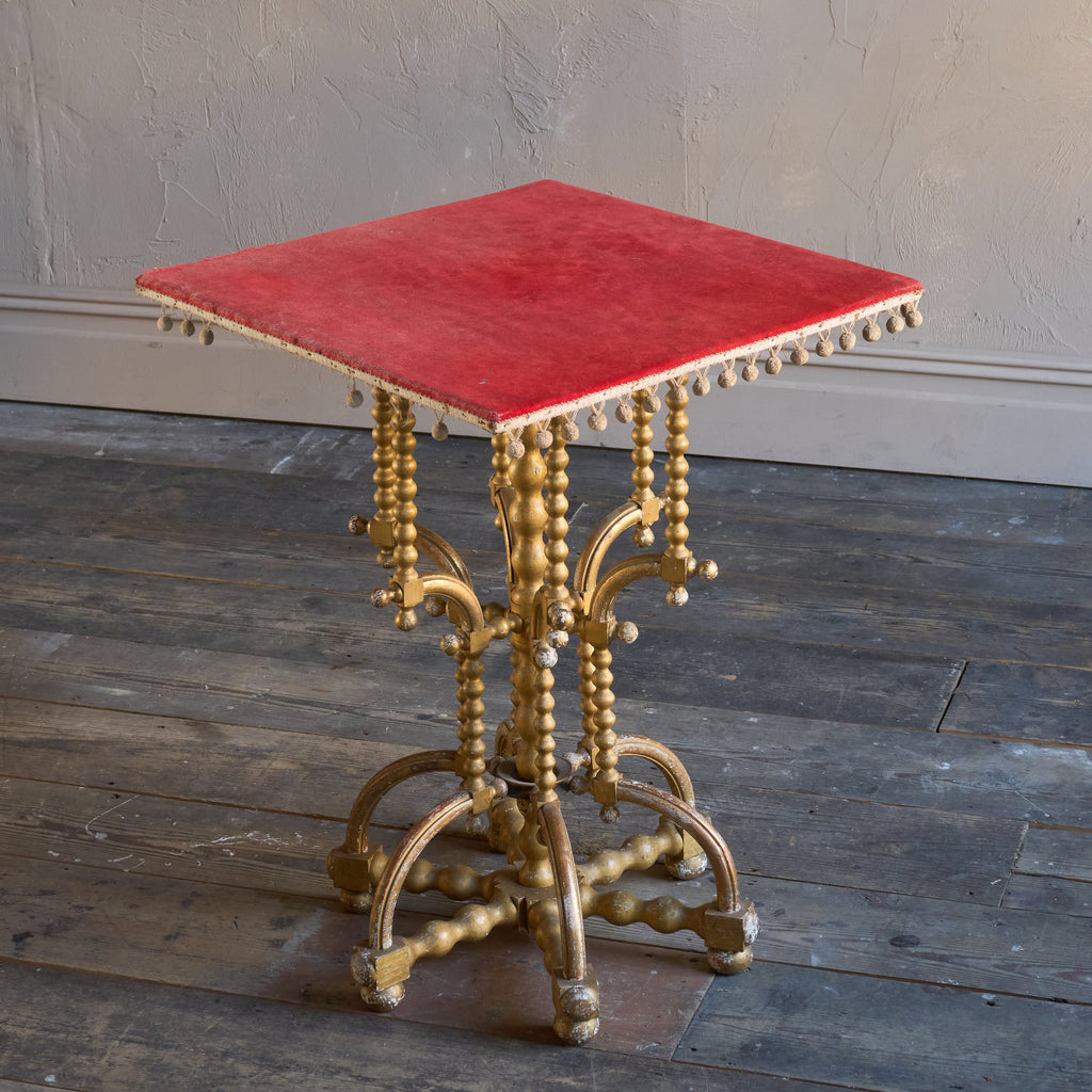 Gilded Bobbin side table-Antique Tables-KONTRAST