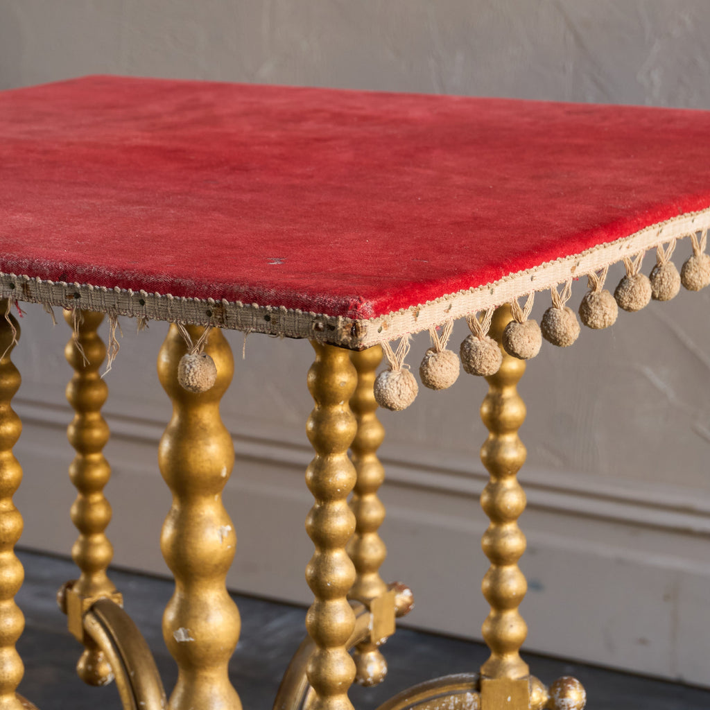 Gilded Bobbin side table-Antique Tables-KONTRAST