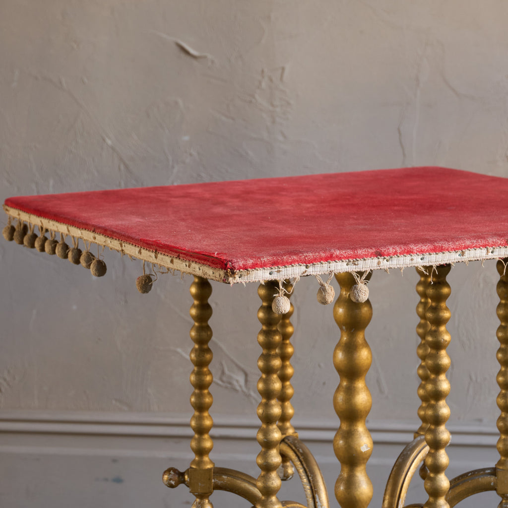 Gilded Bobbin side table-Antique Tables-KONTRAST