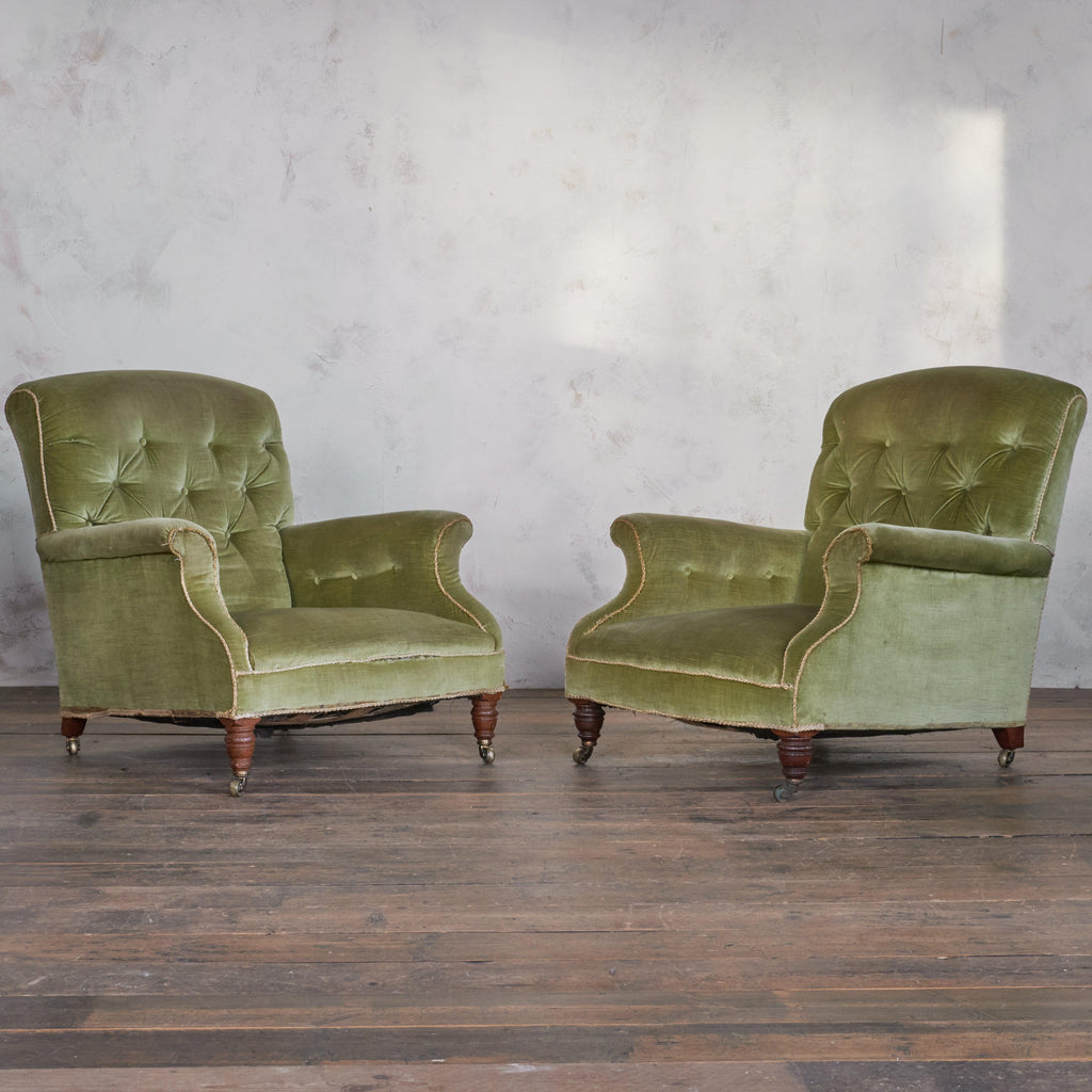 Hindley and Sons - Pair of Armchairs-Antique Seating-KONTRAST