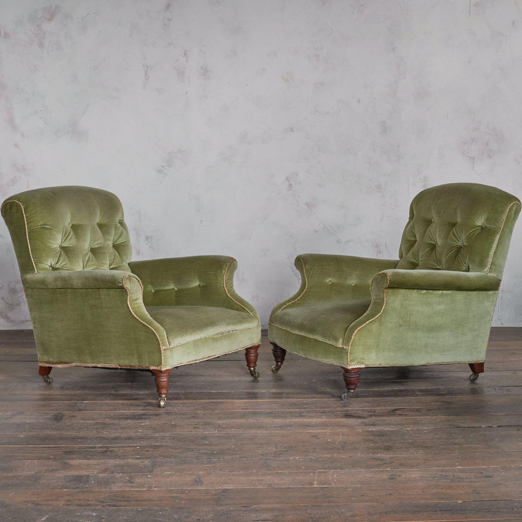 Hindley and Sons - Pair of Armchairs-Antique Seating-KONTRAST