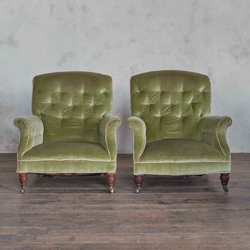 Hindley and Sons - Pair of Armchairs-Antique Seating-KONTRAST