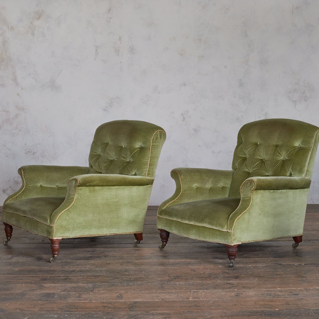 Hindley and Sons - Pair of Armchairs-Antique Seating-KONTRAST