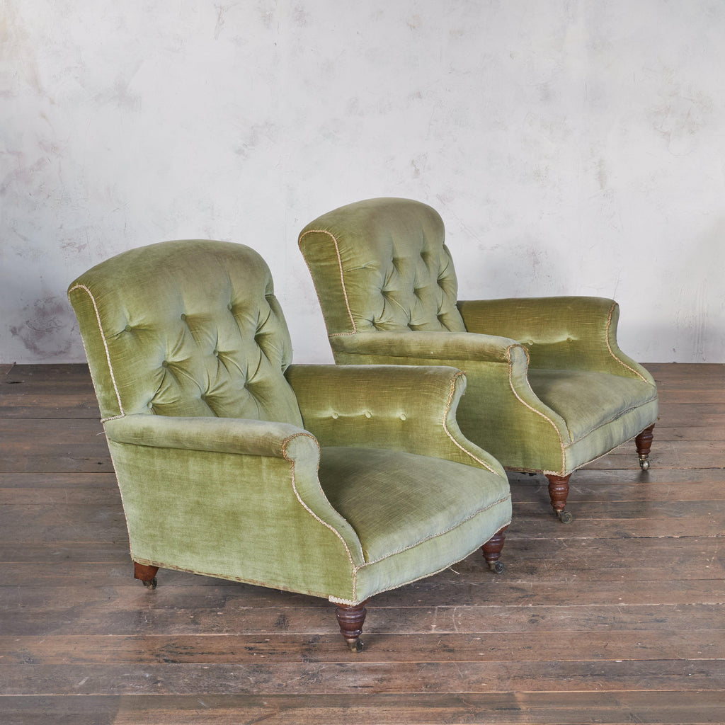 Hindley and Sons - Pair of Armchairs-Antique Seating-KONTRAST