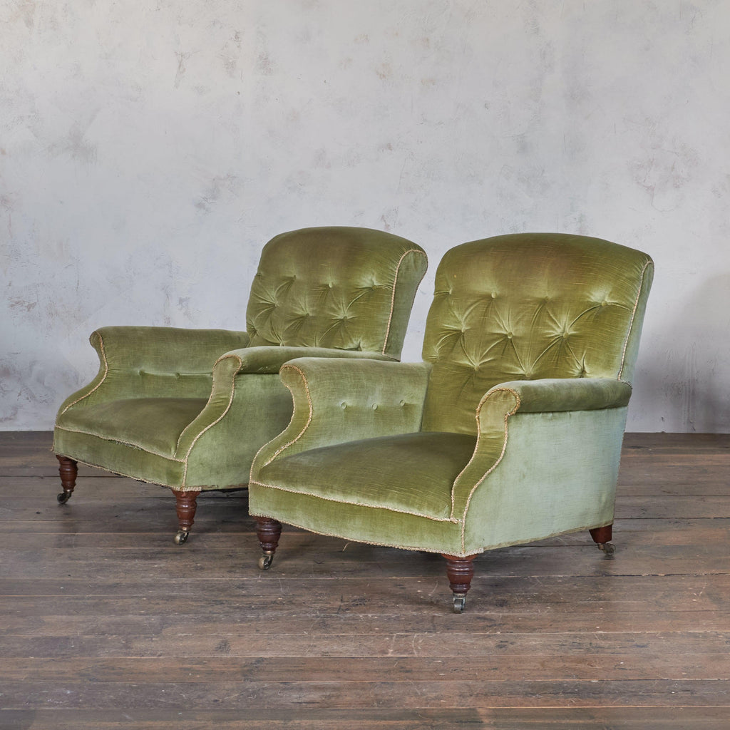 Hindley and Sons - Pair of Armchairs-Antique Seating-KONTRAST